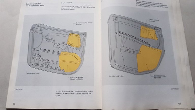 Audi 8 carrozzeria alluminio 1994 manuale opuscolo descrizione per venditori