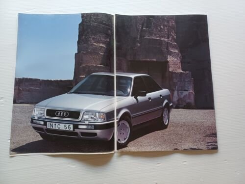 AUDI 80 1993 depliant originale italiano