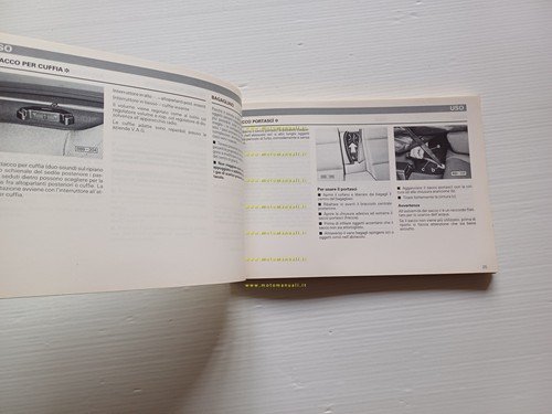 Audi 80 modelli 1988 manuale uso manutenzione libretto italiano originale