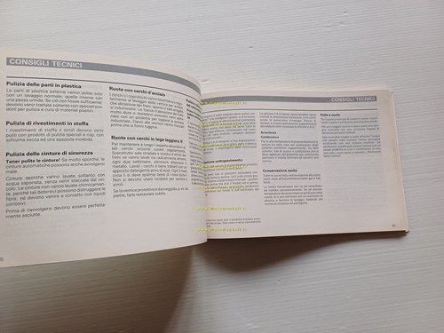 Audi 80 modelli 1988 manuale uso manutenzione libretto italiano originale