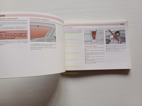 Audi 80 modelli 1991 manuale uso manutenzione libretto italiano originale