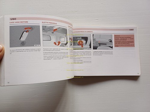 Audi 80 modelli 1991 manuale uso manutenzione libretto italiano originale