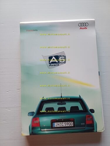 AUDI A6 1998 cartella stampa originale