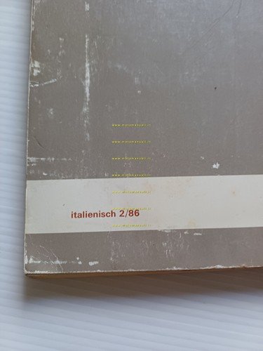 Audi Coupè Quattro 1986 manuale uso manutenzione libretto italiano originale