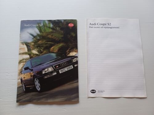 AUDI Coupè S2 1993 depliant originale italiano