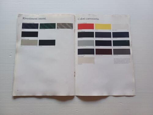 AUDI Coupè S2 1993 depliant originale italiano