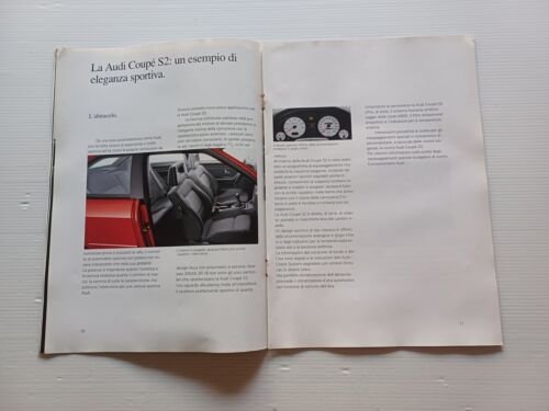 AUDI Coupè S2 1993 depliant originale italiano