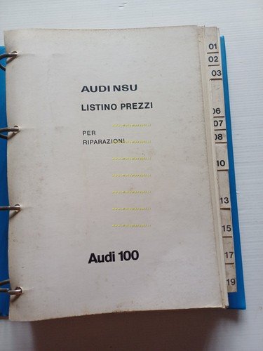 AUDI NSU 100 1974 manuale officina ricambi prezzi riparazioni italiano …