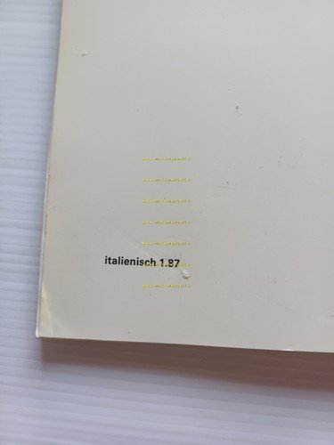 Audi Quattro 2.3 5V 1987 manuale uso manutenzione libretto italiano …