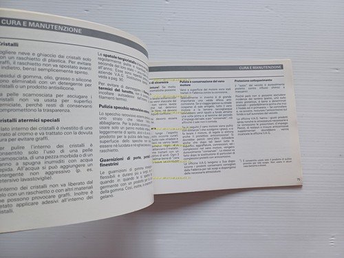 Audi Quattro 2.3 5V 1987 manuale uso manutenzione libretto italiano …