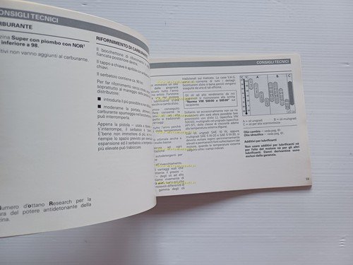 Audi Quattro 2.3 5V 1987 manuale uso manutenzione libretto italiano …