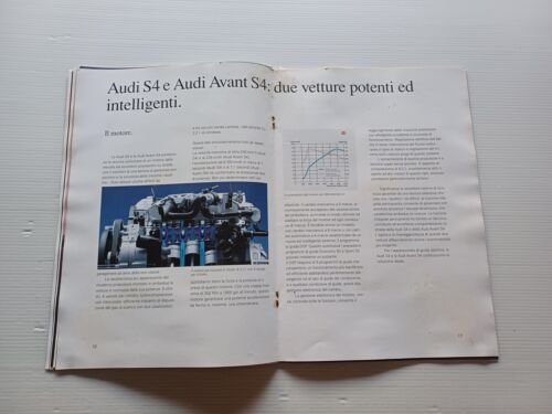 AUDI S4 - Avant S4 1992 depliant originale italiano