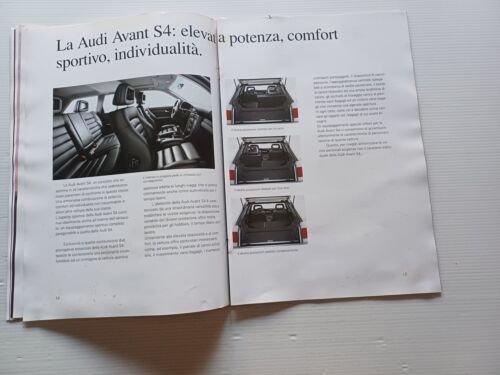 AUDI S4 - Avant S4 1992 depliant originale italiano