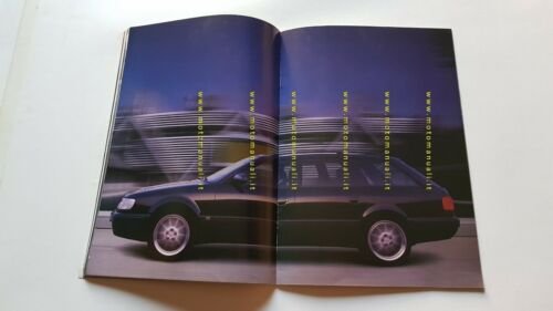 AUDI S4 4.2 - Avant S4 4.2 1993 depliant originale …