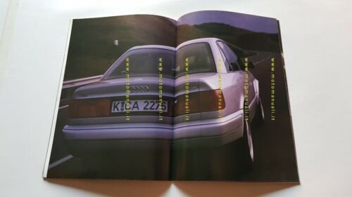 AUDI S4 4.2 - Avant S4 4.2 1993 depliant originale …