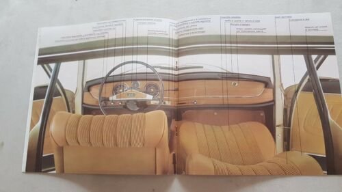 Audi Super 90 anni 60 depliant auto epoca originale brochure