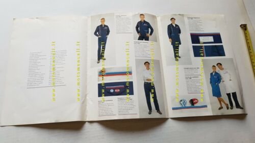 AUDI Volkswagen abbigliamento tecnico per officine depliant originale brochure