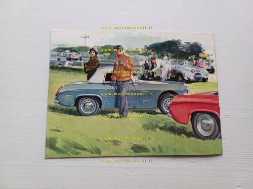 Austin Healey Sprite 1958 depliant originale TEDESCO factory brochure