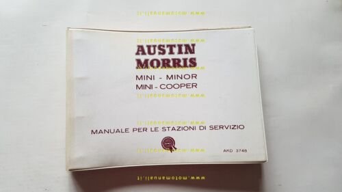 Austin Morris Mini Cooper - Mini Minor manuale officina originale …