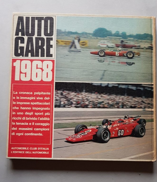 Auto Gare 1968 libro auto originale no depliant brochure