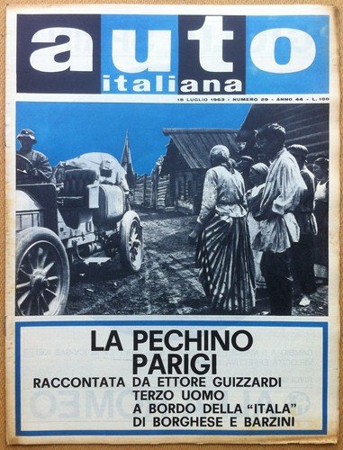Auto Italiana - 1963 n° 29 - Nautica - Corsa …