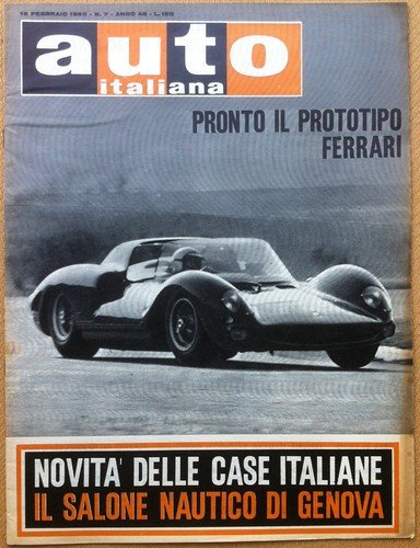 Auto Italiana - 1965 n° 7 - Prototipo Ferrari - …
