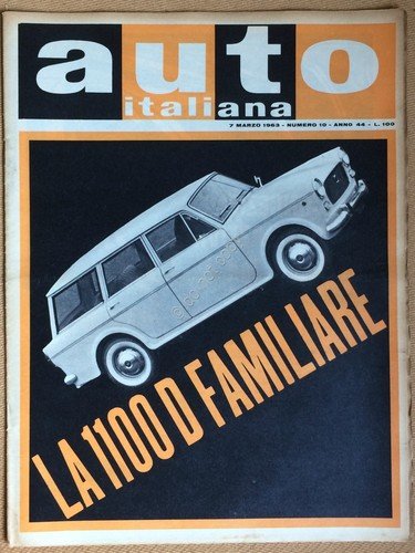 Auto Italiana - Anno 44 - numero 10 - 7 … | Immagine principale