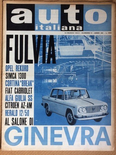 Auto Italiana - Anno 44 - numero 11 - 14 …