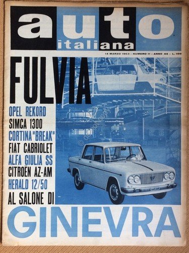 Auto Italiana - Anno 44 - numero 11 - 14 …