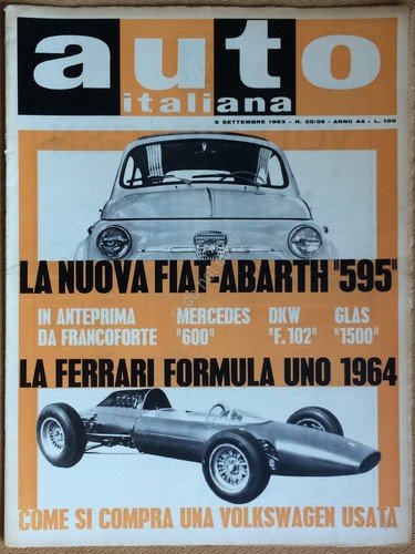 Auto Italiana - Anno 44 - numero 35/36 - 5 …
