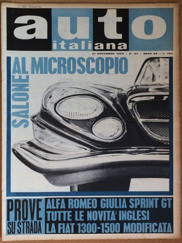 Auto Italiana - Anno 44 - numero 47 - 21 …