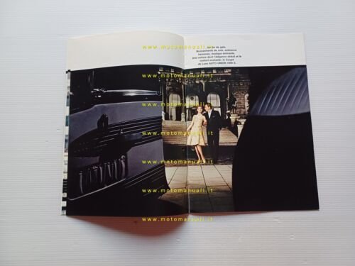 Auto Union 1000 S Coup De Luxe depliant francese originale