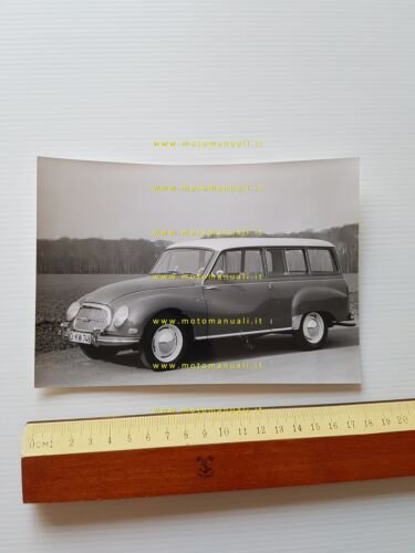 Auto Union 1000 Universal 1956 foto cartella stampa originale