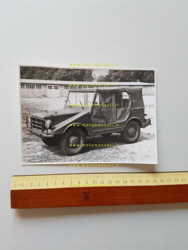 Auto Union DKW F91 Munga 1956 foto cartella stampa originale