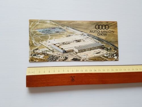 Auto Union-DKW produzione modelli 1959 depliant originale italiano