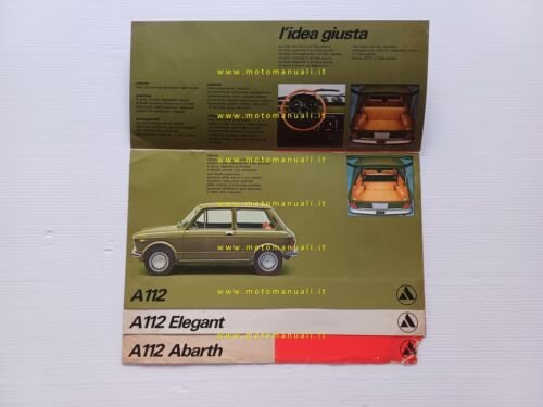 Autobianchi A 112 - A 112 Elegant - A 112 …