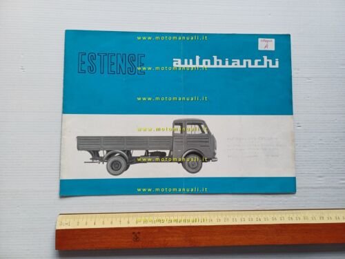 Autobianchi autocarro Estense 35 Q depliant italiano originale