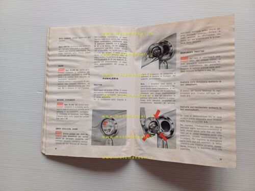 Autobianchi Bianchina Panoramica 1962 manuale uso libretto originale