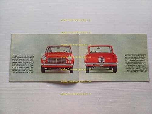 Autobianchi Primula Coup 1965 depliant italiano originale