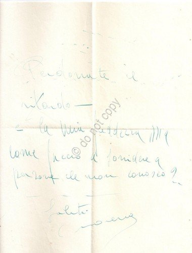 Autografo - Autograph - Carlo Moreno - Armando Simonini - … | Immagine principale