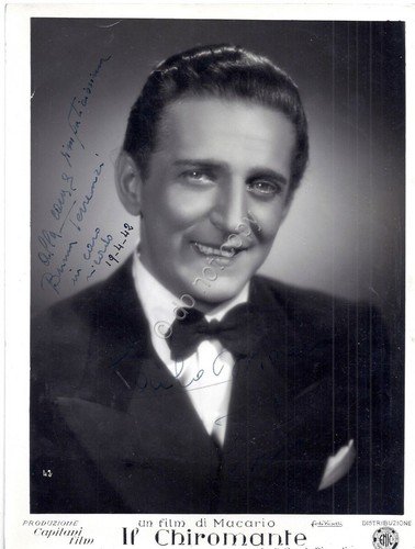 Autografo - Autograph - Carlo Moreno - Armando Simonini - …