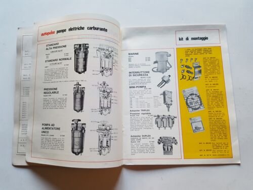 AUTOMAR accessori speciali auto trombe bitonali clacson originale anni 70