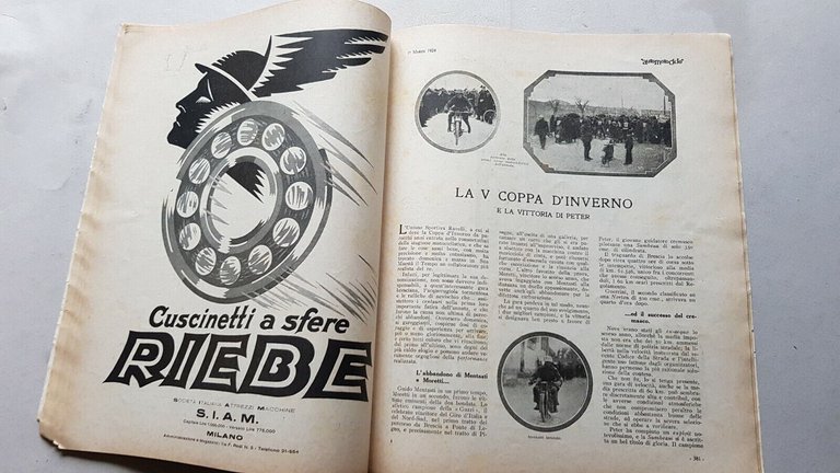 AutoMotoCiclo rivista anteguerra fascicolo n. 5 1924