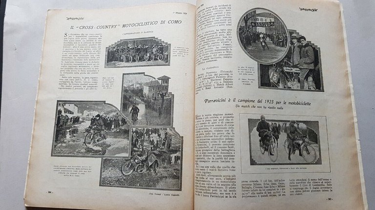 AutoMotoCiclo rivista anteguerra fascicolo n. 5 1924