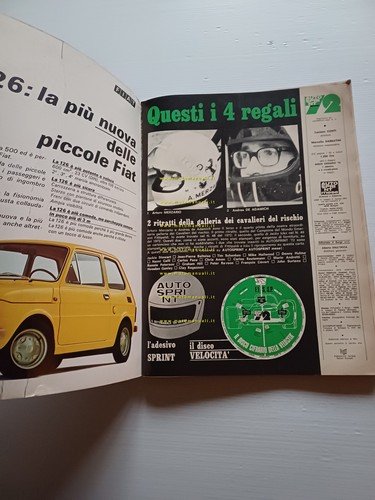 Autosprint annuario gare 1972 originale