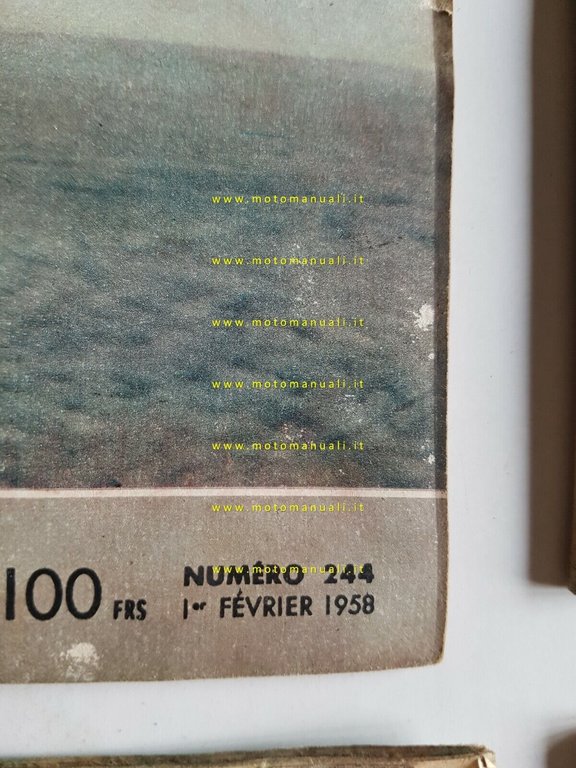 Aviation magazine lotto 5 fascicoli 1958 Francese