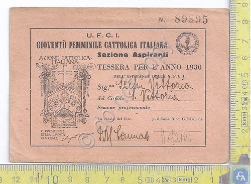 Azione Cattolica Italiana - Gioventù Femminile - Sezione Aspiranti - … | Immagine principale