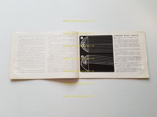 B.A.M. catalogo fari supplementari e antinebbia depliant originale italiano