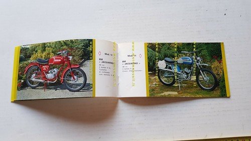 B.M. catalogo produzione ciclomotori 50 anni 70 depliant originale brochure