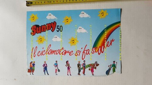 Bajay Sunny 50 scooter depliant originale italiano
